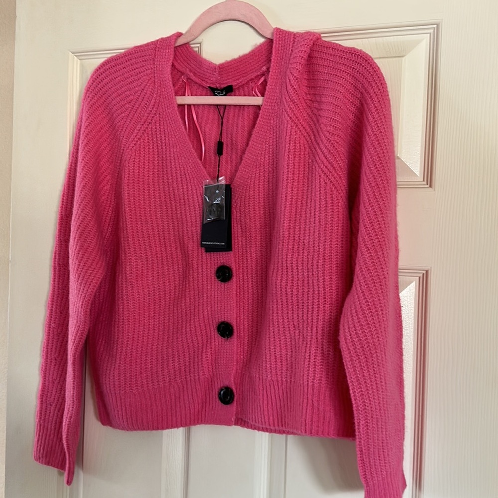 Rails Josie cardigan in Malibu Pink